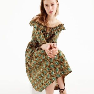 J.Crew Ratti elephant print skirt